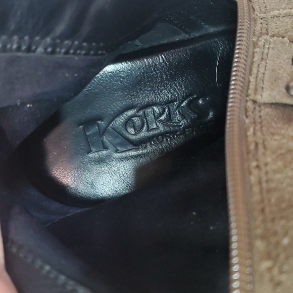 Korks By Kork-Ease Women Ankle Distressed Suede Western Boho Heels shoes - Picture 12 of 12